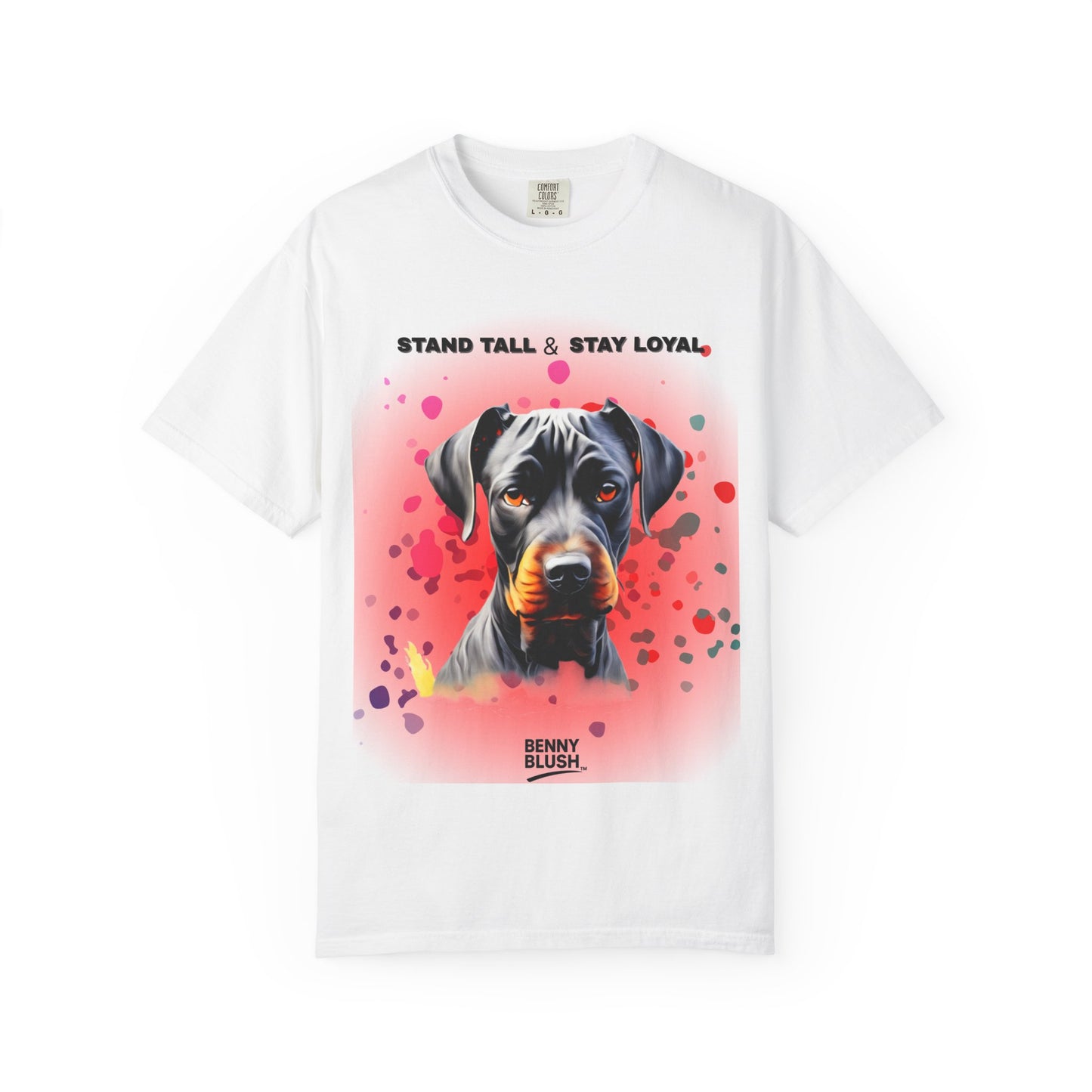 Stand Tall Rottie – Loyalty in Glitch Tee (Limited Drop)